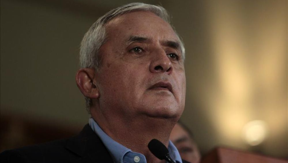 El presidente de Guatemala, Otto Pérez