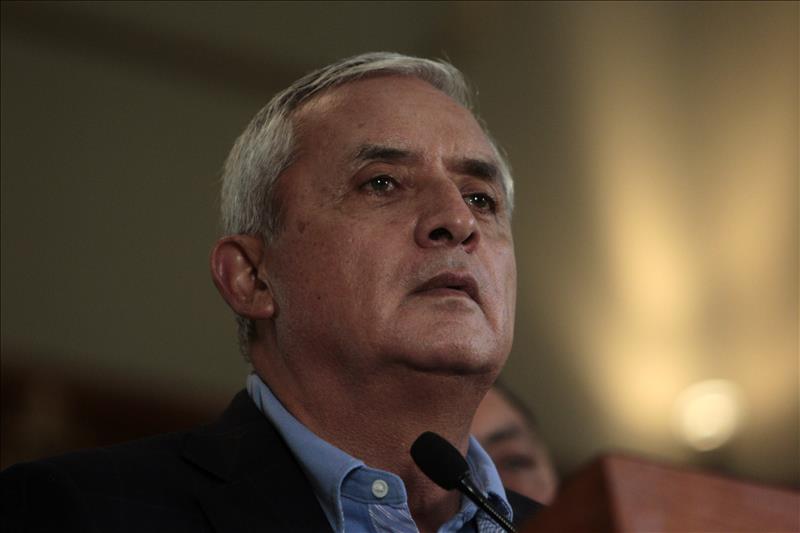 Prisión provisional para el expresidente de Guatemala Prisión provisional para el expresidente de Guatemala