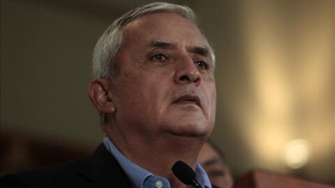 El presidente de Guatemala, Otto P&eacute;rez