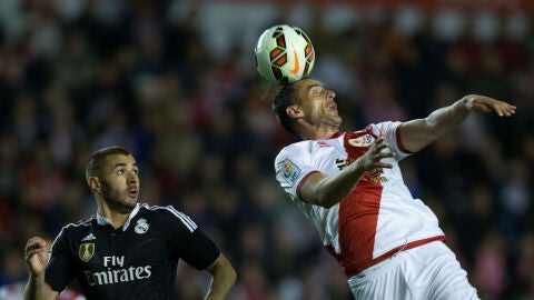 El jugador rayista Antonio Amaya