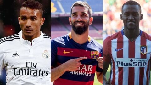 Danilo, Turan y Jackson Mart&iacute;nez