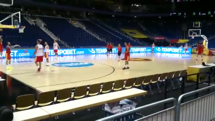 O2 Arena, el pabellón donde España inicia el camino al título O2 Arena, el pabellón donde España inicia el camino al título