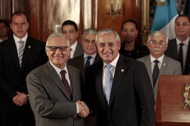 Alejandro Maldonado Aguirre jura como nuevo presidente de Guatemala Alejandro Maldonado Aguirre jura como nuevo presidente de Guatemala