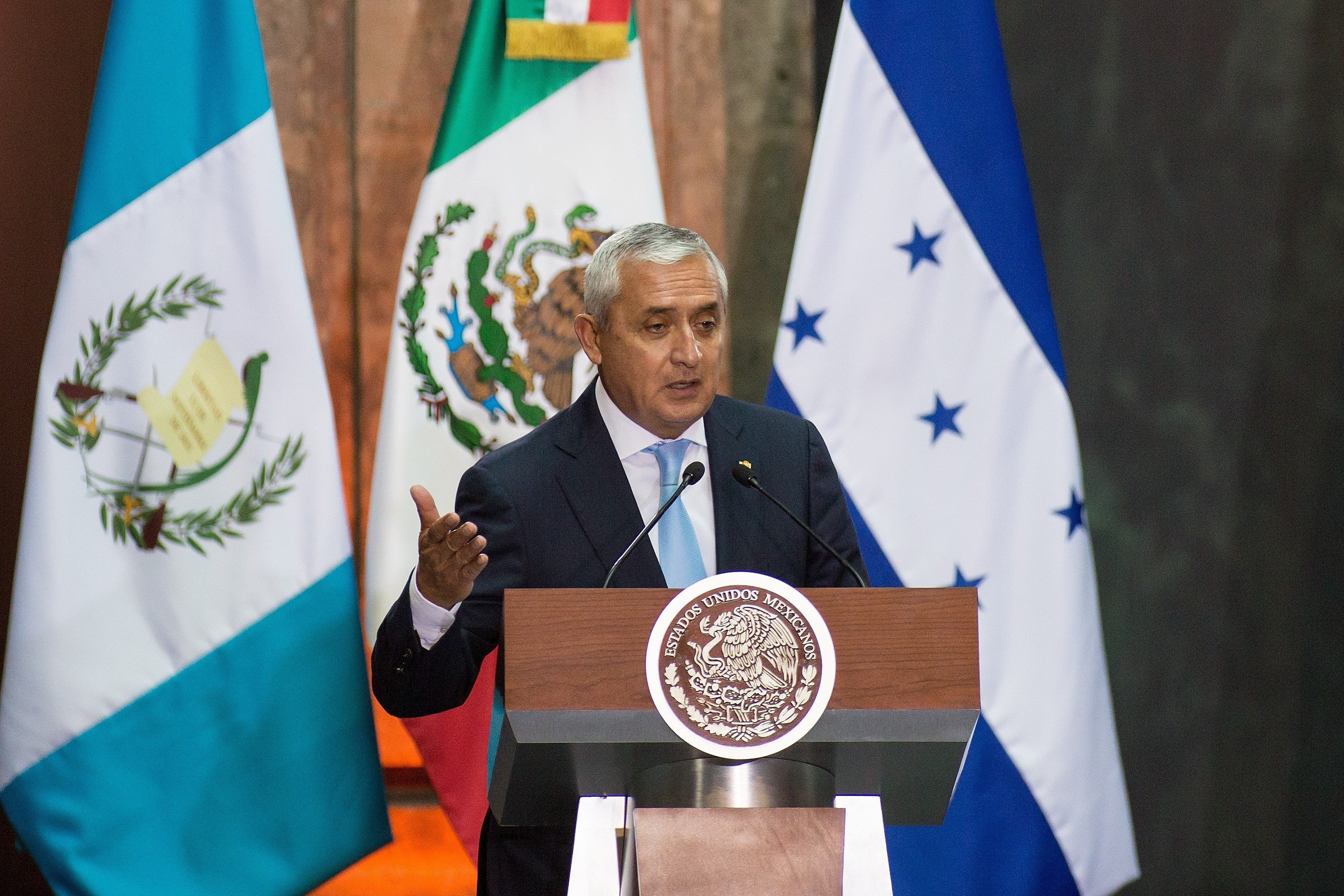 Pérez Molina: "Enfrentaré con la conciencia tranquila los procesos" Pérez Molina: "Enfrentaré con la conciencia tranquila los procesos"