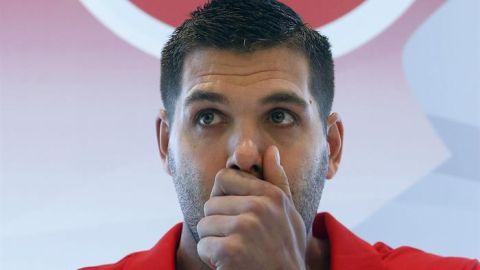 Felipe Reyes durante una entrevista