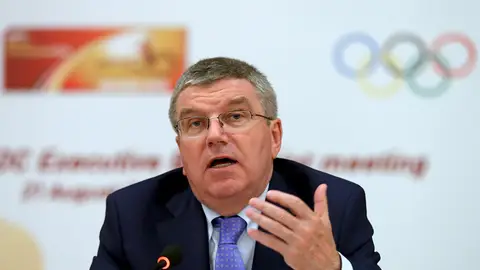Thomas Bach, presidente del COI Thomas Bach, presidente del COI