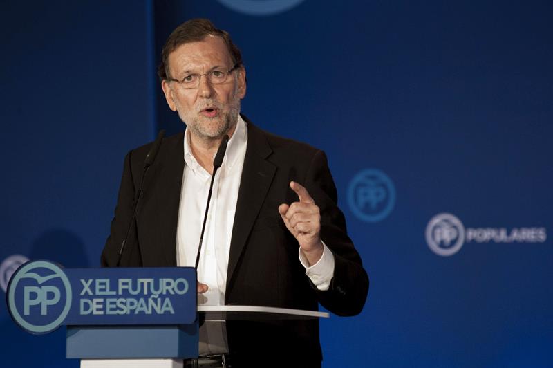 Rajoy apela en Cataluña al sentido común para despejar incertidumbres Rajoy apela en Cataluña al sentido común para despejar incertidumbres