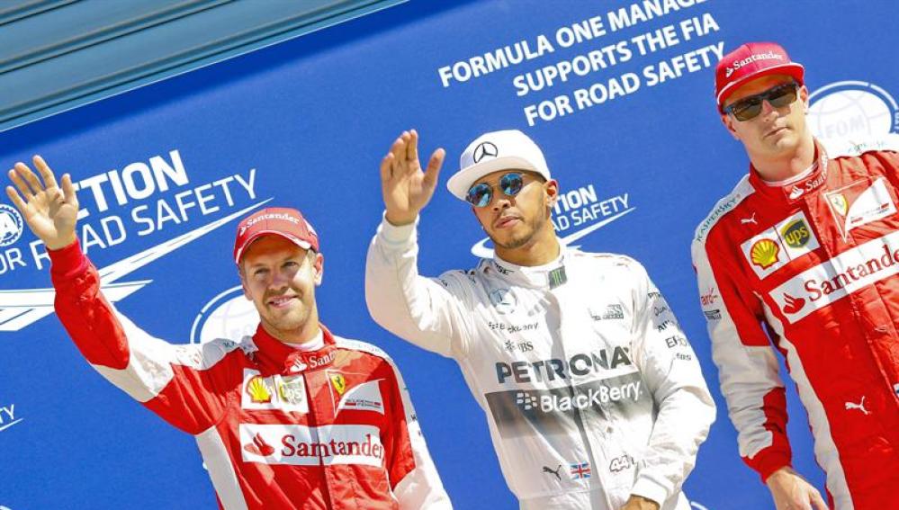 Hamilton logra la pole del GP de Italia 