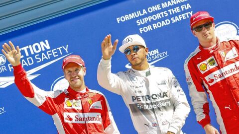 Hamilton logra la pole del GP de Italia 