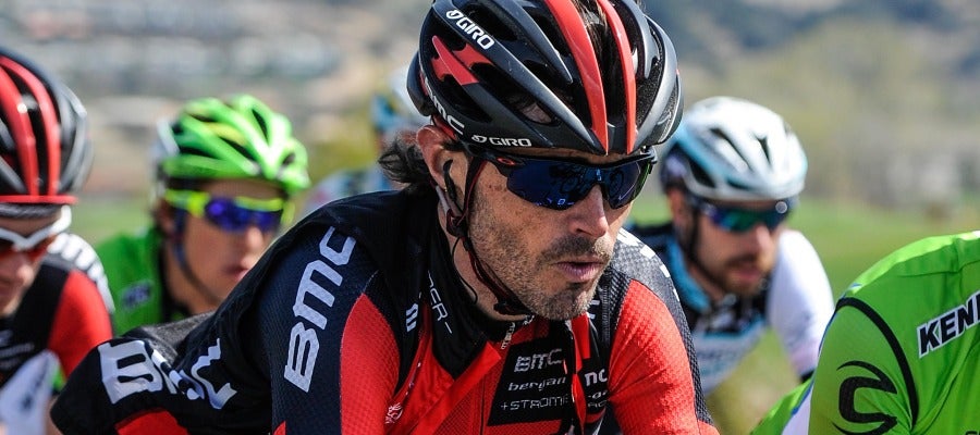 Samuel Sánchez, durante la vuelta a Cataluña Samuel Sánchez, durante la vuelta a Cataluña