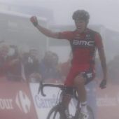 Alessandro de Marqui, vencedor de la decimo cuarta etapa de la Vuelta Ciclista a España