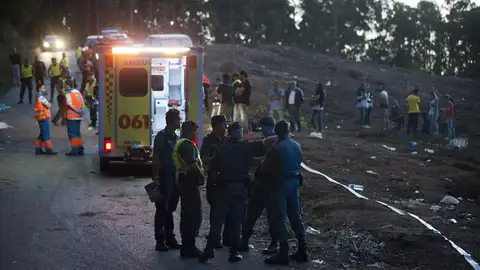 Equipos sanitarios en el Rally de A Coruña Equipos sanitarios en el Rally de A Coruña