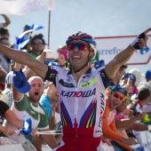 'Purito Rodríguez, ganador de la decimoquinta etapa de La Vuelta