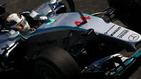 Hamilton, en primer plano Hamilton, en primer plano