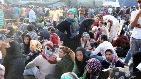 Refugiados en Grecia