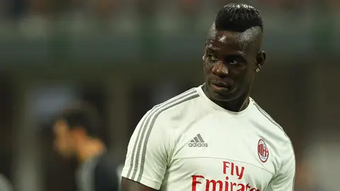 El delantero italiano Mario Balotelli El delantero italiano Mario Balotelli