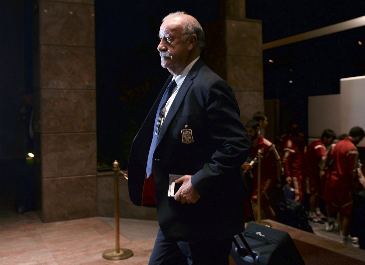 Del Bosque: "Sabía que se iba a jugar en Alicante desde hace tiempo" Del Bosque: "Sabía que se iba a jugar en Alicante desde hace tiempo"