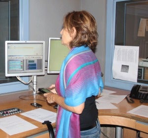 María Jesús Moreno Calle, productora de Alsina en Más de uno María Jesús Moreno Calle, productora de Alsina en Más de uno
