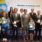 Entrega de las Medallas de Asturias 2015