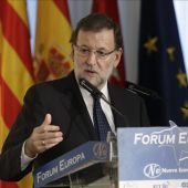 Mariano Rajoy durante la presentación de García Albiol