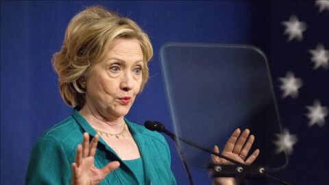 La precandidata dem&oacute;crata Hillary Clinton.