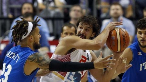 Sergio Llull ante Italia