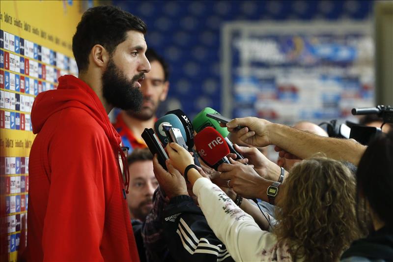 Nikola Mirotic: "Hemos sufrido pero hemos dado la cara" Nikola Mirotic: "Hemos sufrido pero hemos dado la cara"