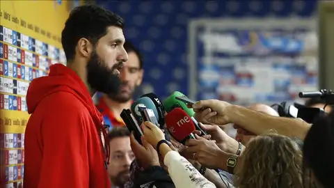 Nikola Mirotic, ala-pívot de la selección española de baloncesto Nikola Mirotic, ala-pívot de la selección española de baloncesto