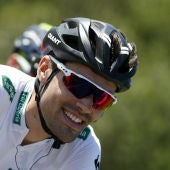 Tom Dumoulin, durante una etapa de la Vuelta