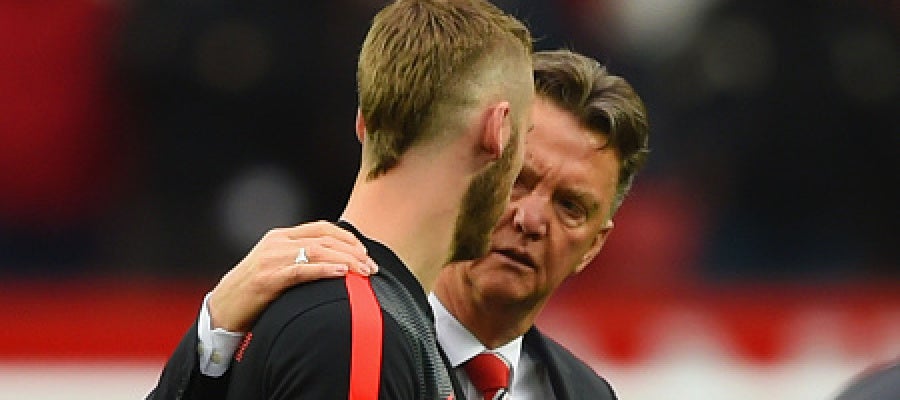 De Gea y Van Gaal De Gea y Van Gaal