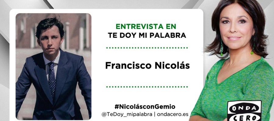 Francisco Nicolás con Isabel Gemio Francisco Nicolás con Isabel Gemio