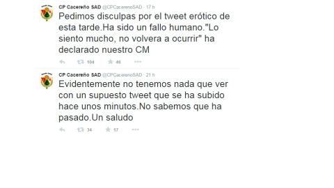 El tuit er&oacute;tico del Cacere&ntilde;o