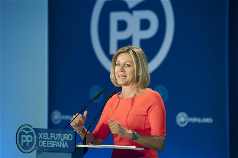 Cospedal aboga por una "segunda Transición" y rechaza el "pacto a la contra" de PSOE Cospedal aboga por una "segunda Transición" y rechaza el "pacto a la contra" de PSOE