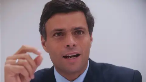 El opositor venezolano, Leopoldo López El opositor venezolano, Leopoldo López