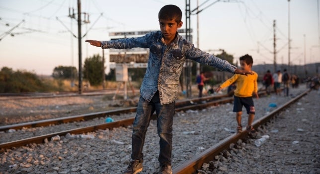 Una cuarta parte de los refugiados que solicitaron asilo en Europa este año son niños Una cuarta parte de los refugiados que solicitaron asilo en Europa este año son niños