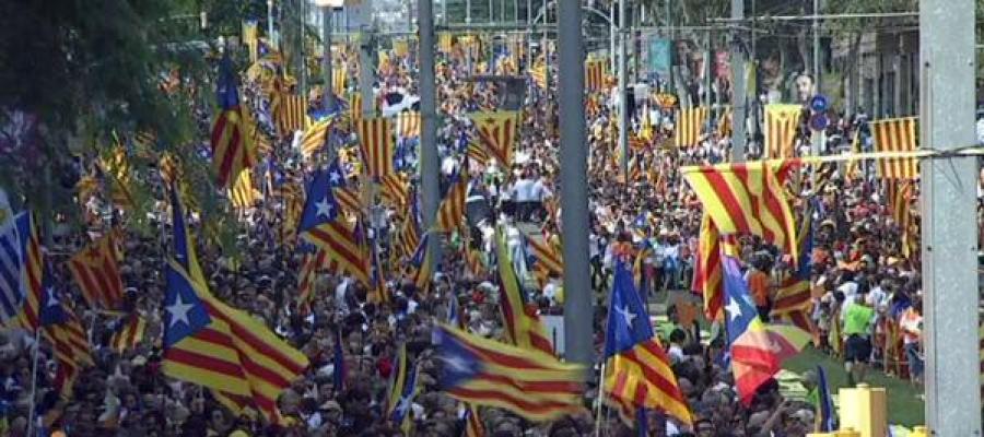 Manifestación Diada en Cataluña Manifestación Diada en Cataluña