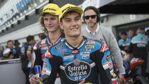 Jorge Navarro, piloto espa&ntilde;ol de Moto3