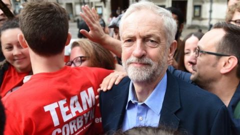 Jeremy Corbyn, nuevo l&iacute;der del Partido Laborista brit&aacute;nico