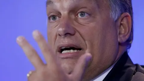 El primer ministro de Hungría, Viktor Orbán. El primer ministro de Hungría, Viktor Orbán.