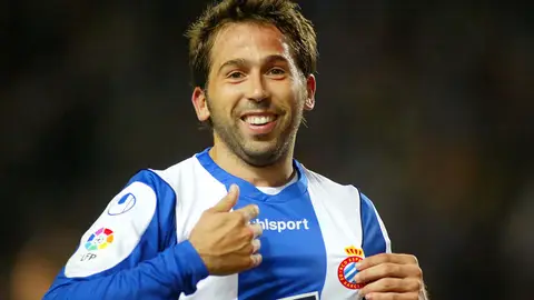 Raúl Tamudo, durante un partido con el Espanyol Raúl Tamudo, durante un partido con el Espanyol