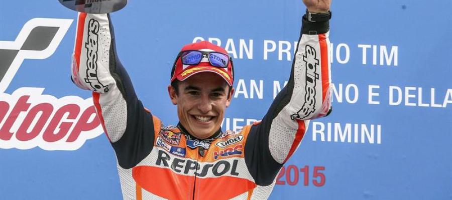Marc Márquez en el Gran Premio de San Marino Marc Márquez en el Gran Premio de San Marino
