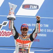 Marc Márquez en el Gran Premio de San Marino Marc Márquez en el Gran Premio de San Marino