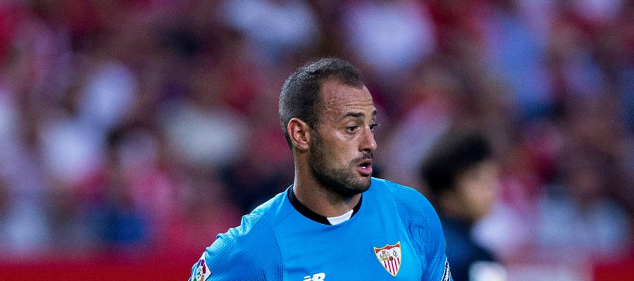 Beto portero del Sevilla FC Beto portero del Sevilla FC