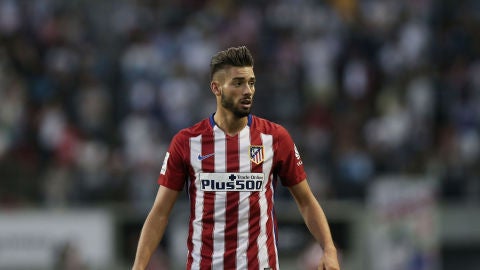 Yannick Carrasco, en un partido con el Atl&eacute;tico de Madrid