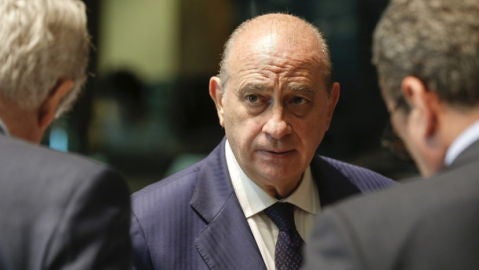 El ministro del Interior, Jorge Fern&aacute;ndez D&iacute;az con sus hom&oacute;logos