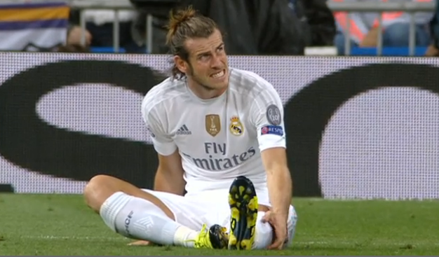 Gareth Bale, lesión muscular en el sóleo izquierdo Gareth Bale, lesión muscular en el sóleo izquierdo