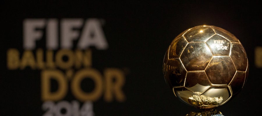 El trofeo 'Balón de oro' El trofeo 'Balón de oro'