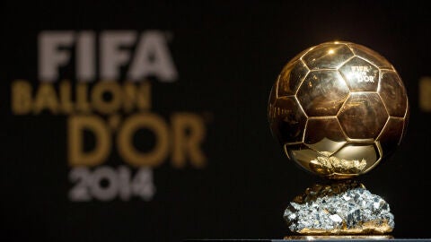 El trofeo 'Bal&oacute;n de oro'