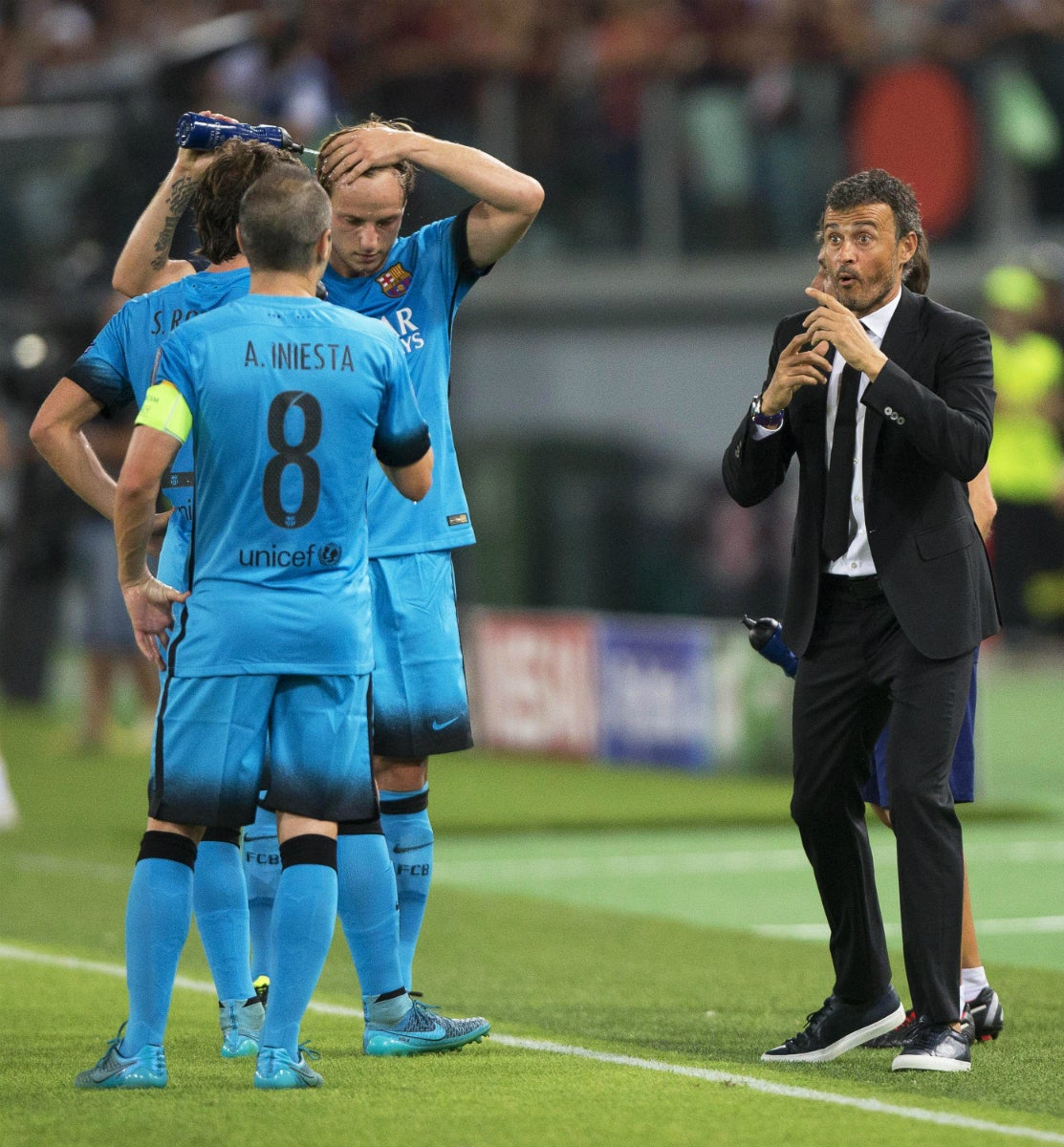 La Roma sorprende a un Barça falto de acierto en el Olímpico La Roma sorprende a un Barça falto de acierto en el Olímpico