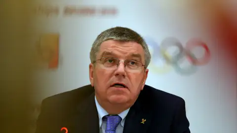 Thomas Bach, presidente del COI Thomas Bach, presidente del COI